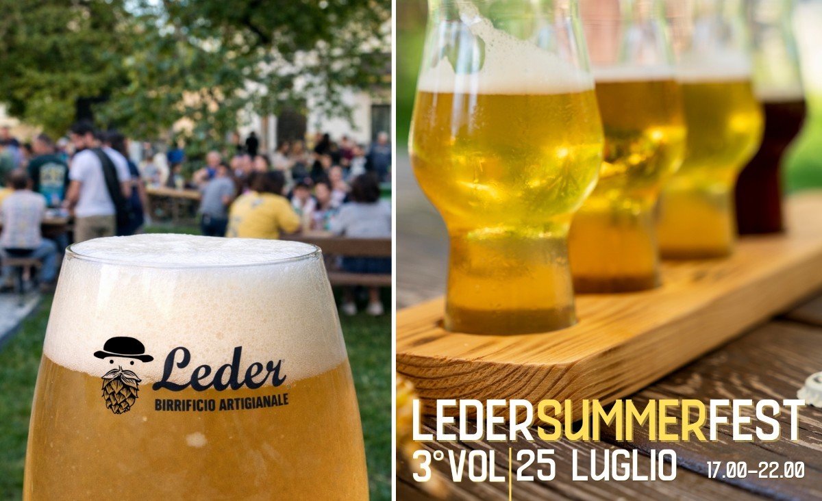 Leder Summer Fest. 3° Vol.: birra & vino, griglia e rock 'n' roll